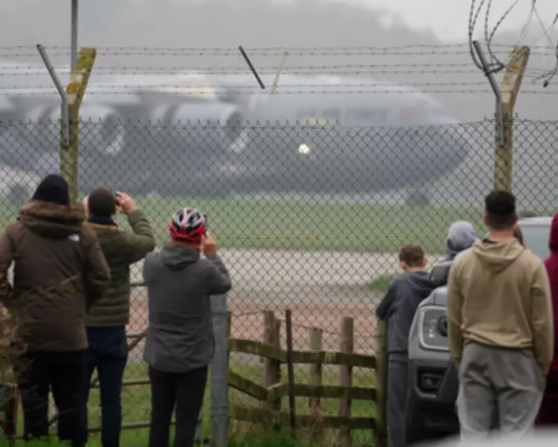 Two Additional US Military Aircraft Land at RAF Fairford Amid Iran Tensions