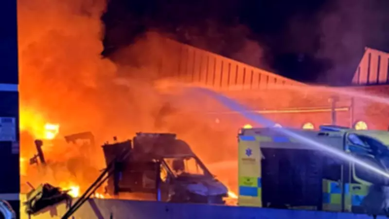 Two Men Arrested in Golders Green Arson Attack on Jewish Charity Ambulances