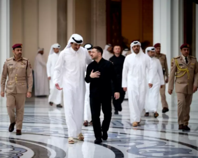 Zelenskyy Seals Decade-Long Defence Pacts with Qatar and Saudi Arabia Amid Iran Tensions