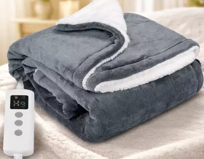 Amazon Slashes Heated Blanket Price to £23.79 in Limited Clearance Deal