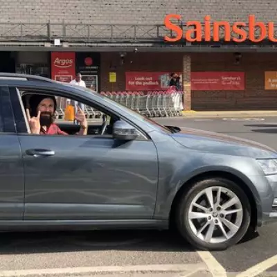 Father Completes Epic Supermarket Parking Challenge After 19 Months