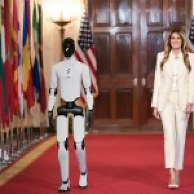Humanoid Robot Figure 3 Joins Melania Trump at White House AI Summit