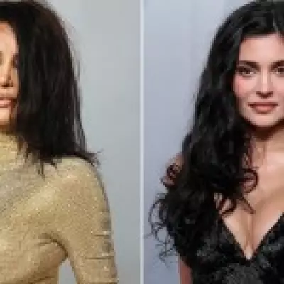 Kim Kardashian and Kylie Jenner Stun at Exclusive Vanity Fair Oscars Party