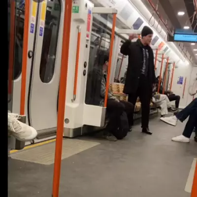 Passengers Intervene as Man Shouts 'Go Back to America' on London Overground