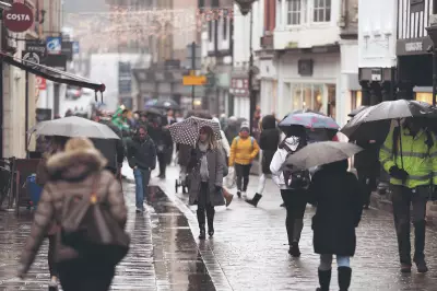 Record Rainfall Drives Shoppers Away from High Streets, Retailers Face Mounting Costs