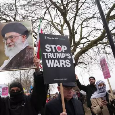 Thousands March in London Demanding End to US-Israeli Strikes on Iran