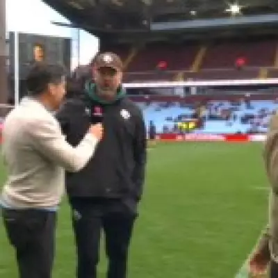 TNT Sports Presenter Shoved by Rugby Coach in Live TV Altercation