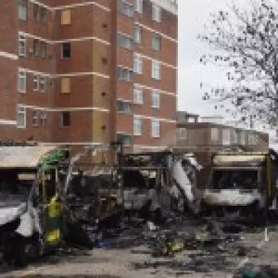 Two Men Arrested Over Jewish Ambulance Arson Attack Released on Bail
