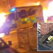 Four Jewish Volunteer Ambulances Firebombed in London Anti-Semitic Attack
