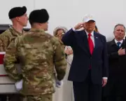 Fox News Airs Old Trump Salute Footage, Concealing Golf Hat at Soldier Ceremony