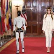 Humanoid Robot Figure 3 Joins Melania Trump at White House AI Summit