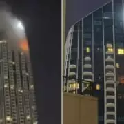 Iranian Drone Strikes Luxury Dubai Skyscraper, Evacuations Ordered