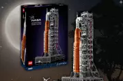 LEGO NASA Artemis Rocket Model Soars as Real Moon Mission Countdown Begins