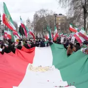 London Protester with Jailed Nephew in Iran Calls Air Strikes 'Only Choice'