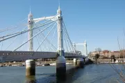 London's Albert Bridge Closed to Vehicles Until 2027 for Major Repairs