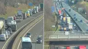 M80 Motorway Shut for Over 15 Hours After Serious Crash, 17-Mile Diversion in Place
