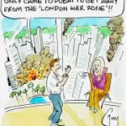 Metro Daily Cartoon by Guy Venables Continues Amid Global Tensions