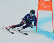 Neil Simpson and Robert Poth: Britain's Winter Paralympic Slalom Medalists