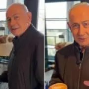 Netanyahu Mocks Death Rumors in Coffee Shop Video Amid Iran Tensions