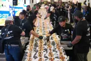 Philadelphia Airport Sets World Record with 1,200-Foot Cheesesteak Line