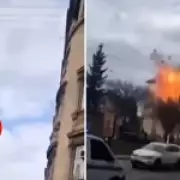 Russian Drone Onslaught Hits Lviv, Destroys UNESCO Church, Kills Six