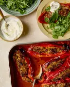Sami Tamimi's Savory Palestinian Snack Recipes: Stuffed Peppers & More