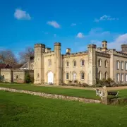 Step Back in Time: Tudor Village Near London with Castle and Cobbled Streets