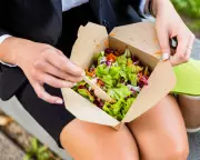 The Perils of Alfresco Dining: A Cautionary Tale of Urban Salad Struggles