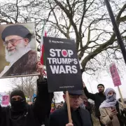 Thousands March in London Demanding End to US-Israeli Strikes on Iran