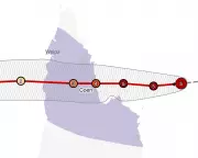 Tropical Cyclone Narelle Approaches Queensland with Destructive 225km/h Winds