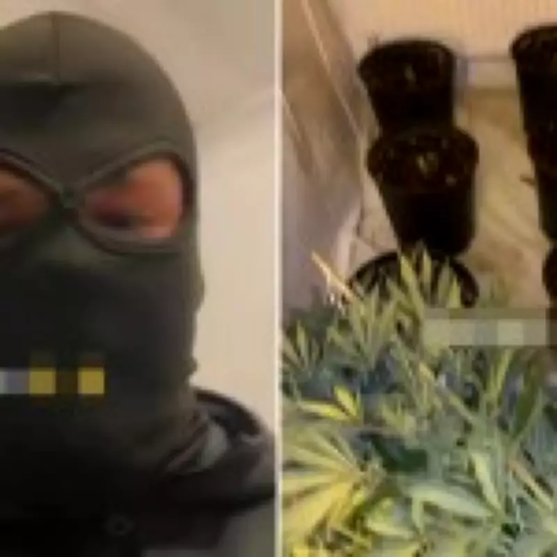 Albanian Gang Raids Cannabis Grow House in Shocking TikTok Footage