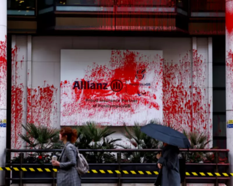 Allianz Seeks £300k in Damages from Six Palestine Action Protesters