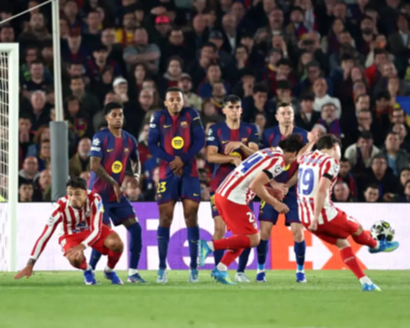 Alvarez Stunner and Red Card Seal Atlético's Historic Camp Nou Victory