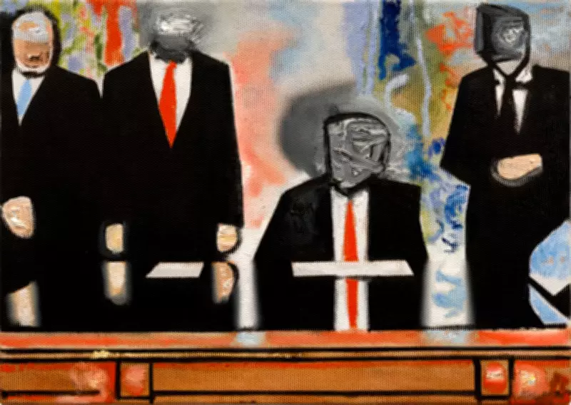 Art World Weekly: Sasnal's Political Paintings, Guerrilla Girls, and UK Murals Digitized