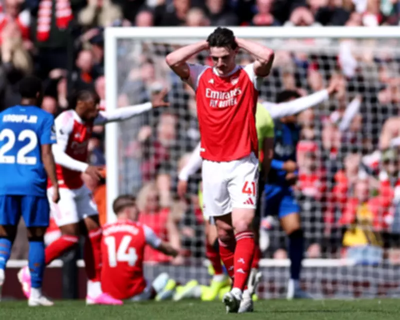 Arteta's Arsenal Reeling After Defeat: 'A Big Punch in the Face'