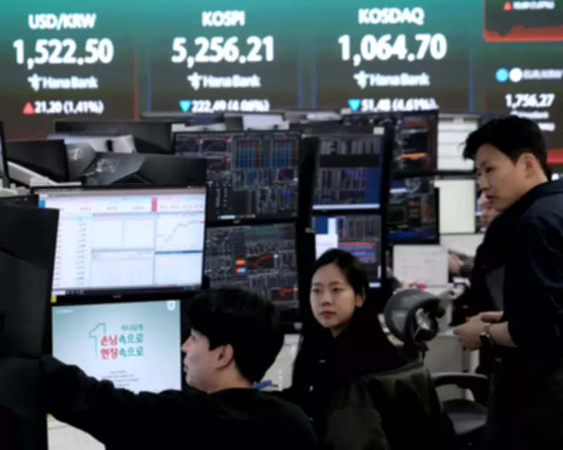 Asian Stocks Plunge as Trump's Iran Warning Sparks Oil Price Surge