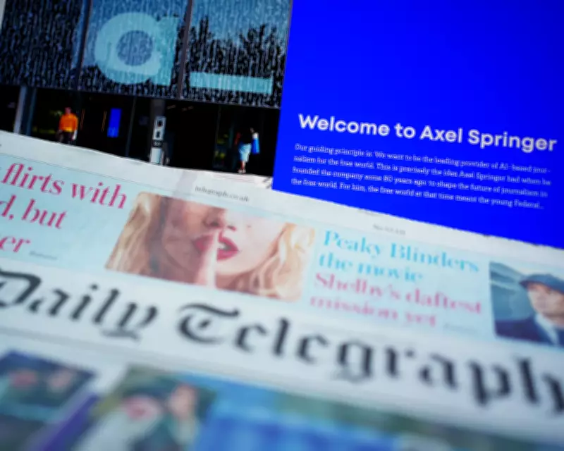 Axel Springer Skipped Due Diligence in £575m Telegraph Takeover