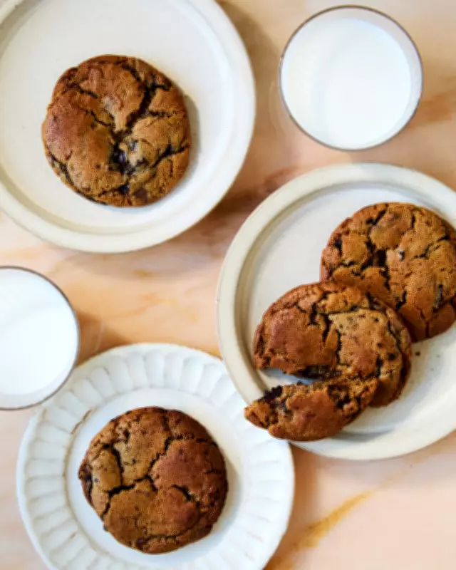 Benjamin Ebuehi's Sweet and Salty Chocolate Chip Cookie Recipe with Miso Twist