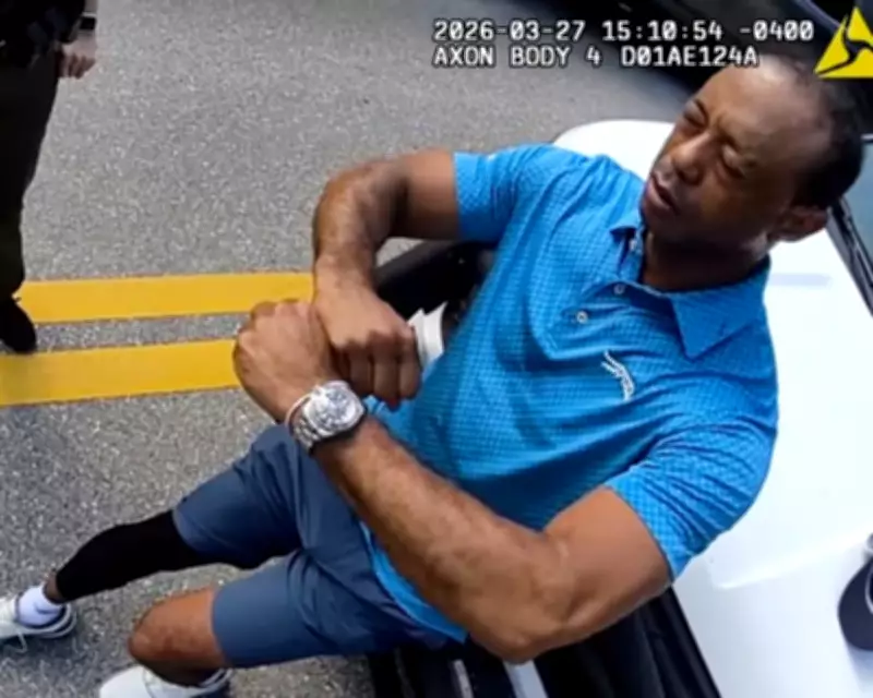 Bodycam Footage Reveals Tiger Woods' DUI Arrest Shock and Sobriety Test Details