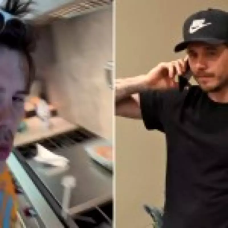 Brooklyn Beckham's Tense Phone Call Follows Brother Cruz's 'Shade' in Cooking Video