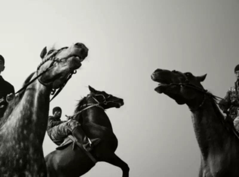 Buzkashi Horsemen Battling for a Headless Goat: Todd Antony's Best Photograph