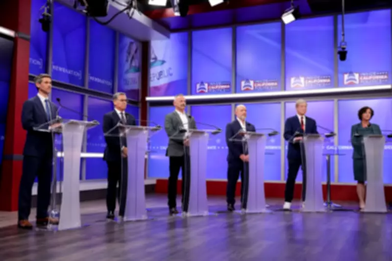 California Governor Candidates Clash in First Debate as Unpredictable Race Intensifies