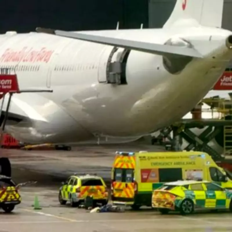 Contractor Seriously Injured in Fall from Jet2 Plane at Manchester Airport