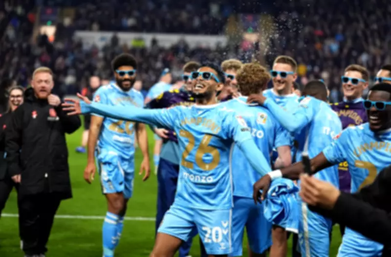 Coventry City Clinch Championship Title with 5-1 Rout Over Portsmouth