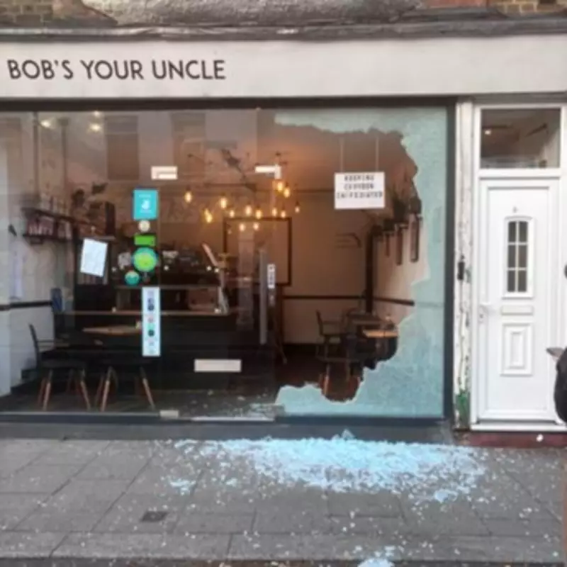 Croydon café smashed twice in 3 days, thieves steal only £70