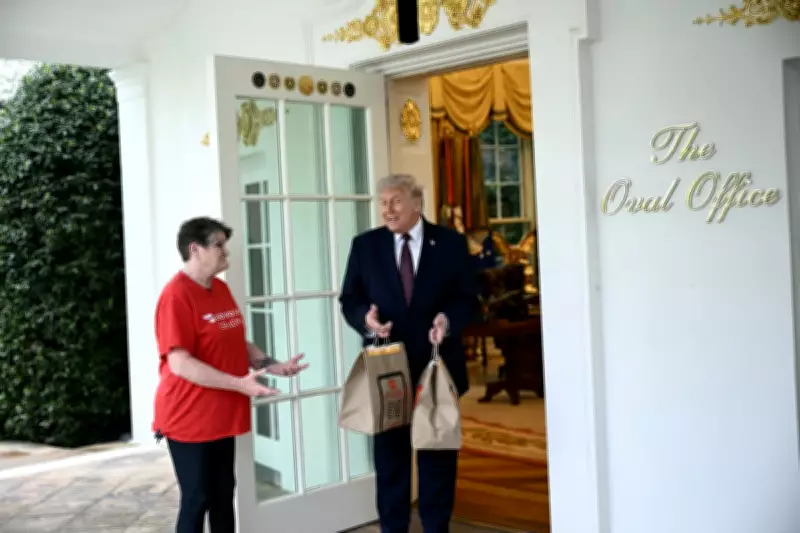 DoorDash Grandma's White House Delivery Exposed as Stunt Amid Tax Policy Debate