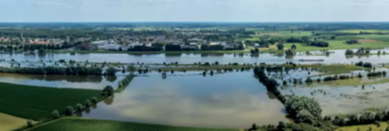 Dutch Housing Corporations Install Rainwater-Storing Fences to Combat Flooding