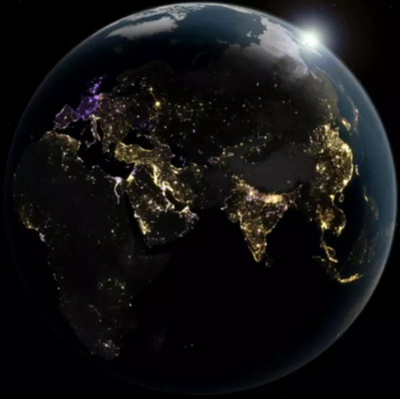 Earth's Nighttime Brightness Surges 16% in Decade, Study Reveals Volatile Trends