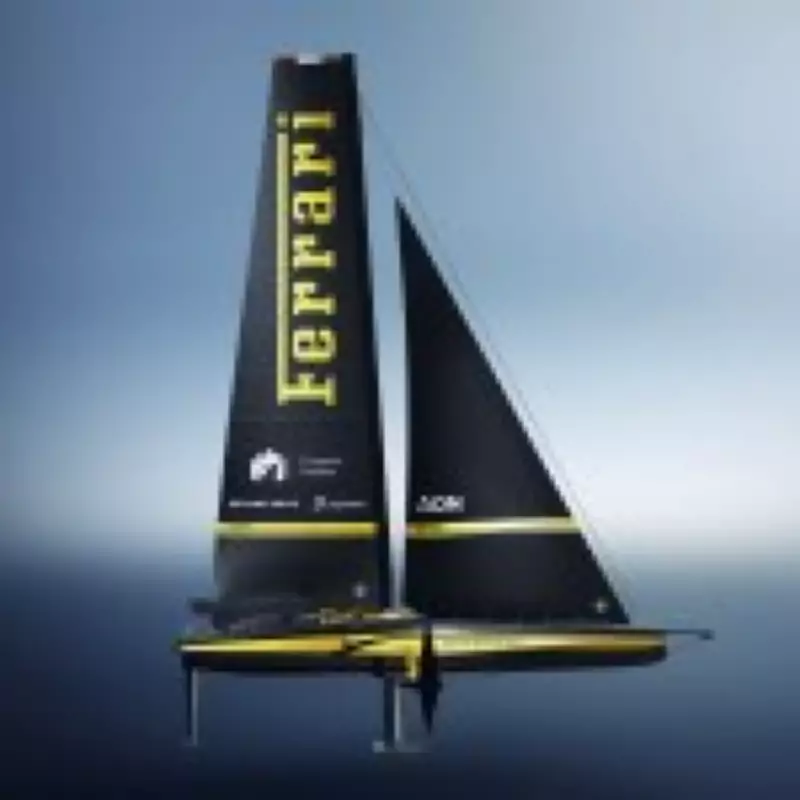 Ferrari Unveils Hypersail: A 100-Foot Ocean Yacht with Foiling Tech