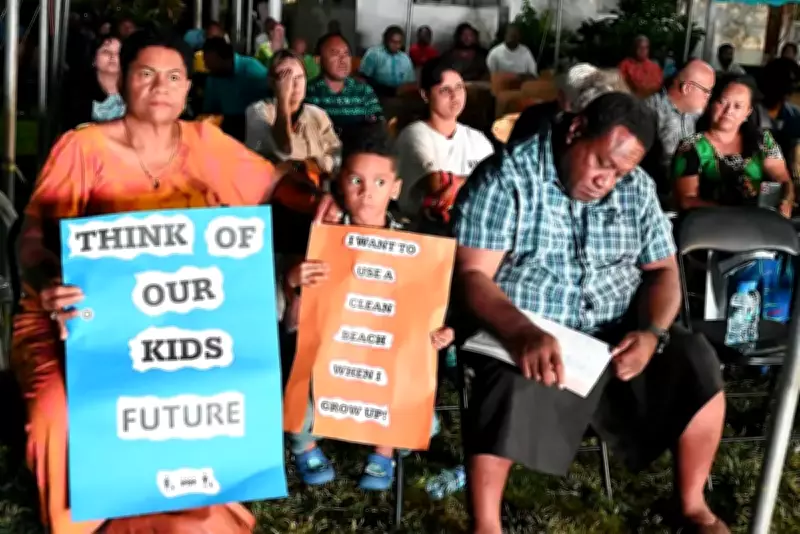 Fiji Villagers Protest Australian Billionaire's Waste-to-Energy Incinerator Plan